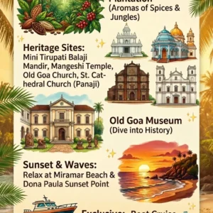 South Goa Sightseeing Tour